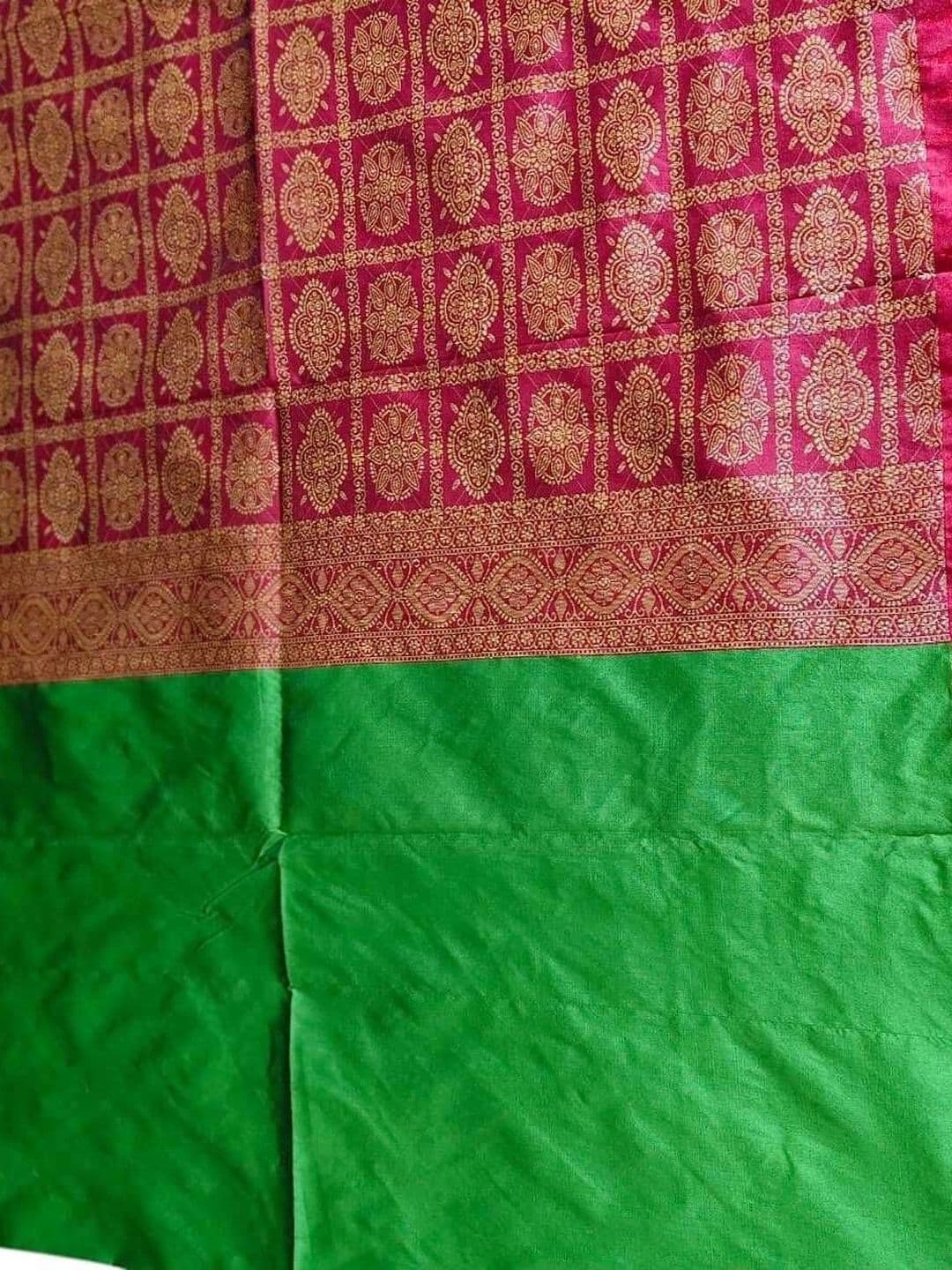 AYATSILK Zari Art Silk Saree thumbnail 4