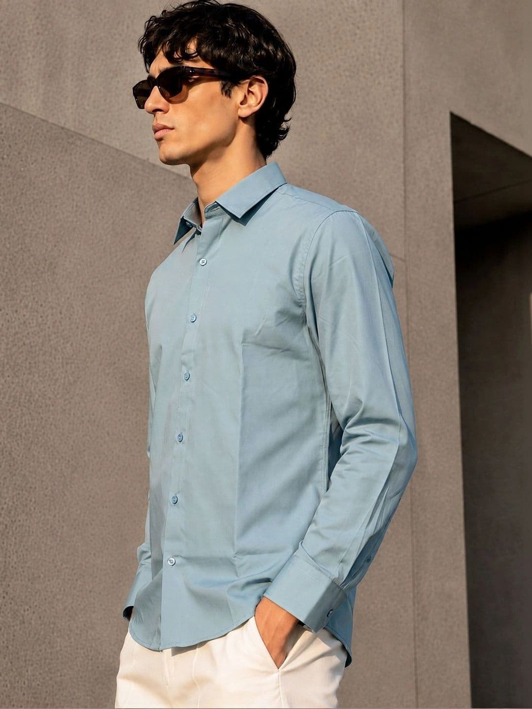 THE SHIRT CODE Men Comfort Casual Shirt thumbnail 3