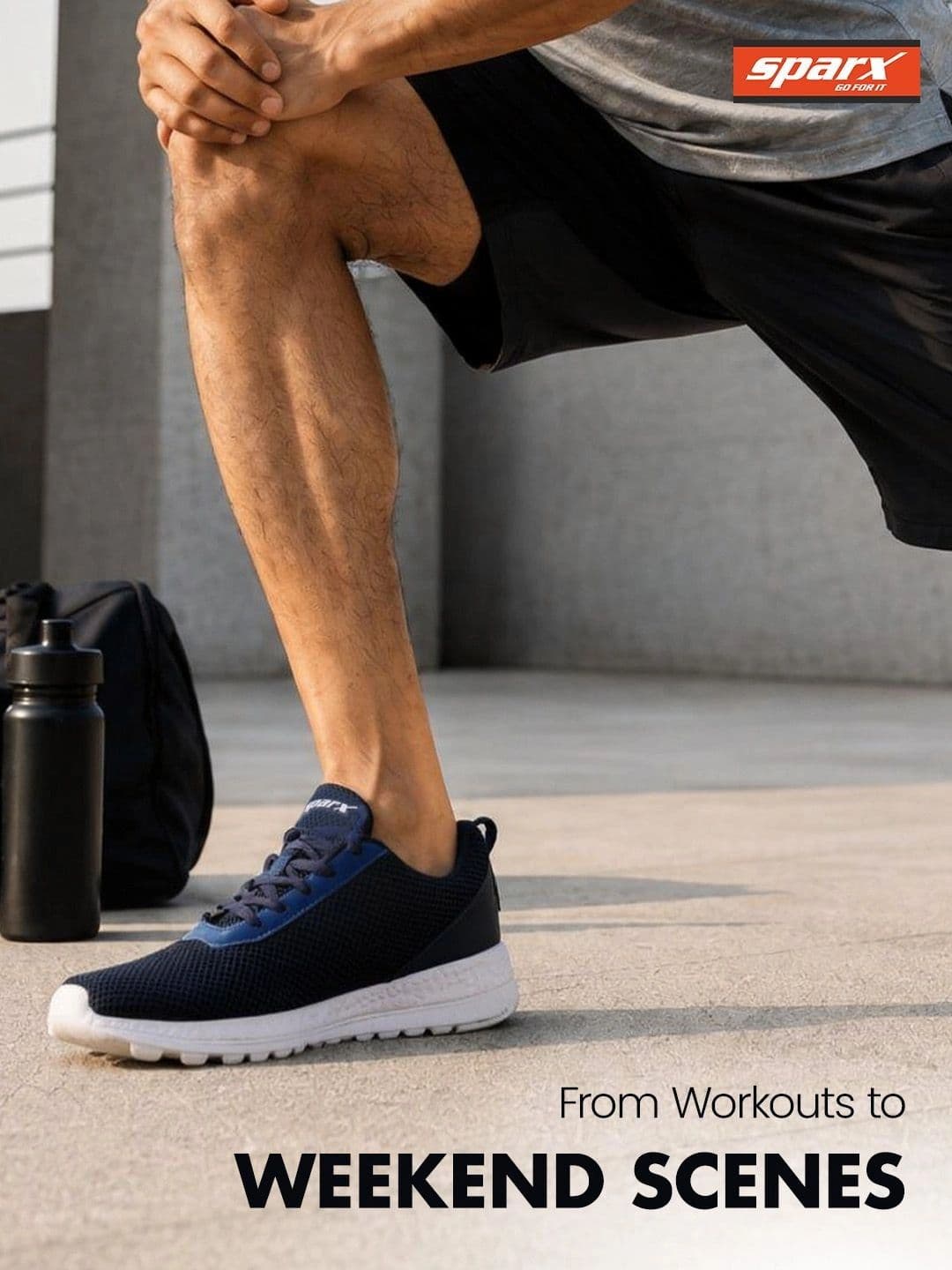 Sparx Men Mesh Sports Non-Marking Shoes thumbnail 5
