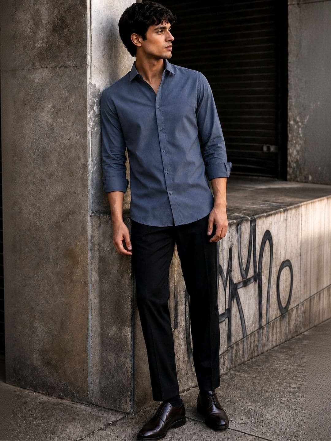 THE SHIRT CODE Men Comfort Casual Shirt thumbnail 3