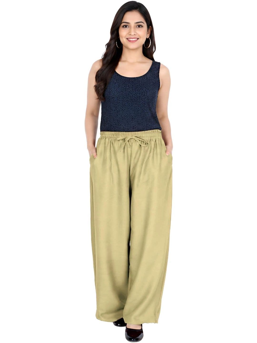 Sttoffa Women Knitted Ethnic Palazzos - view 1