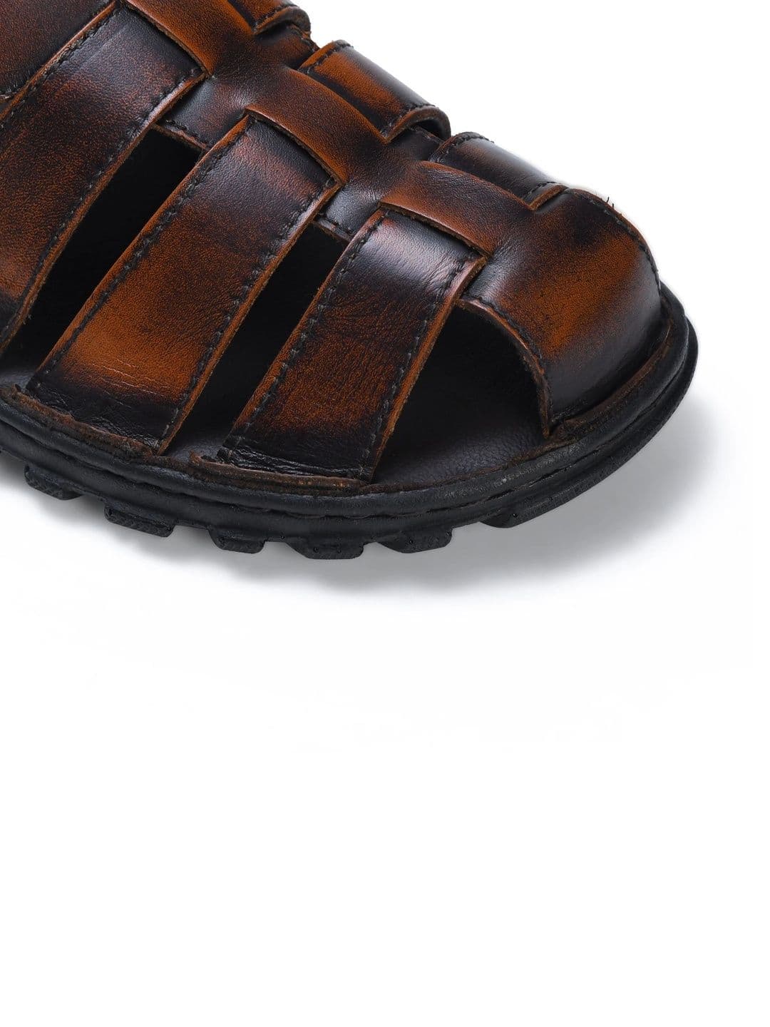 Mardi Gras Men Leather Fisherman Sandals thumbnail 3