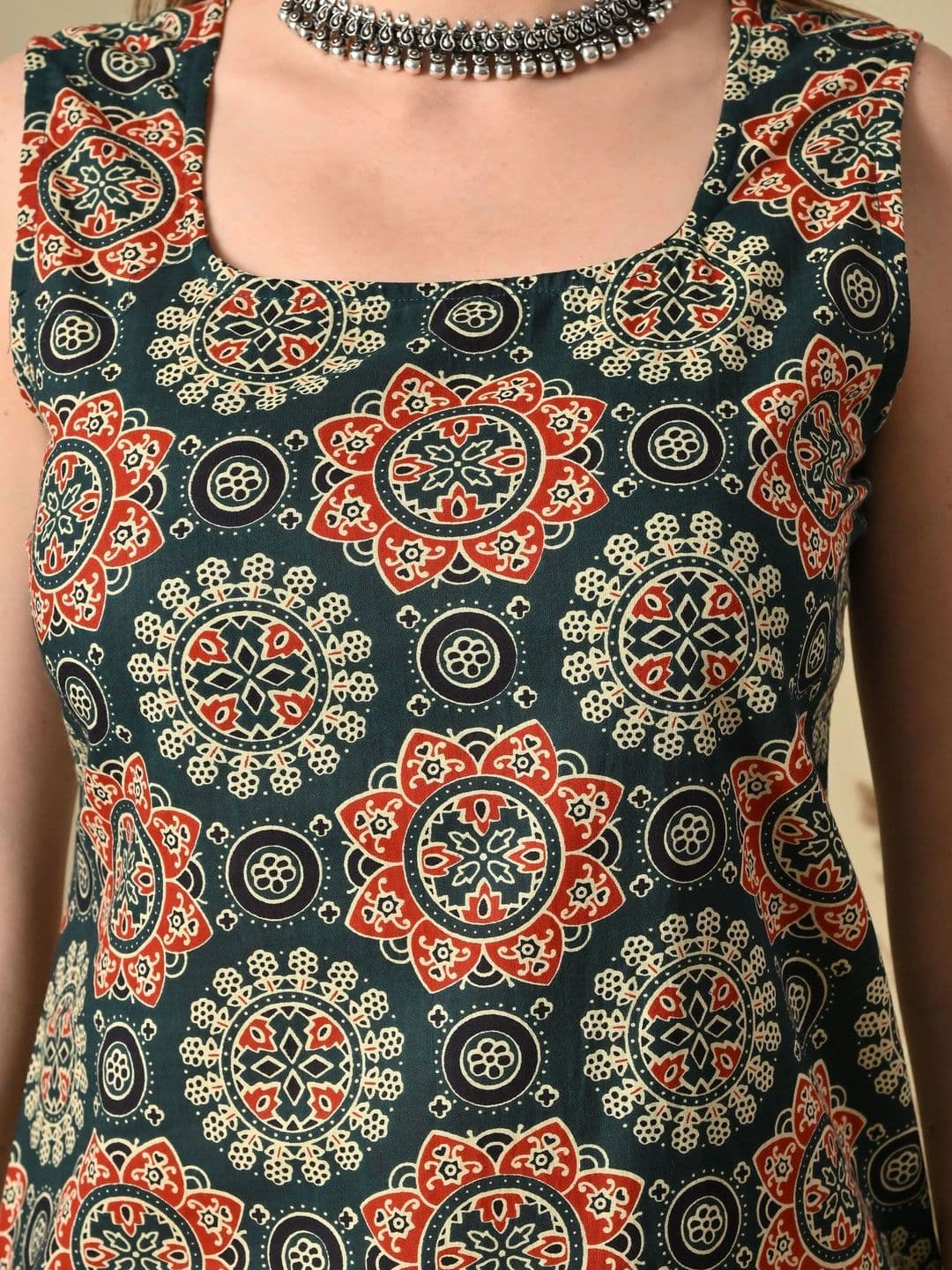 JEMCY Women Ethnic Motifs Printed Kurta thumbnail 5