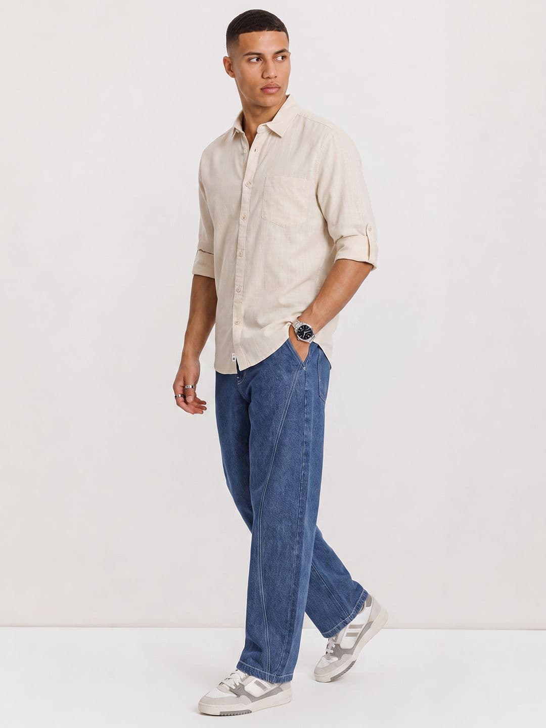 The Roadster Life Co. Pure Cotton Casual Shirt thumbnail 5