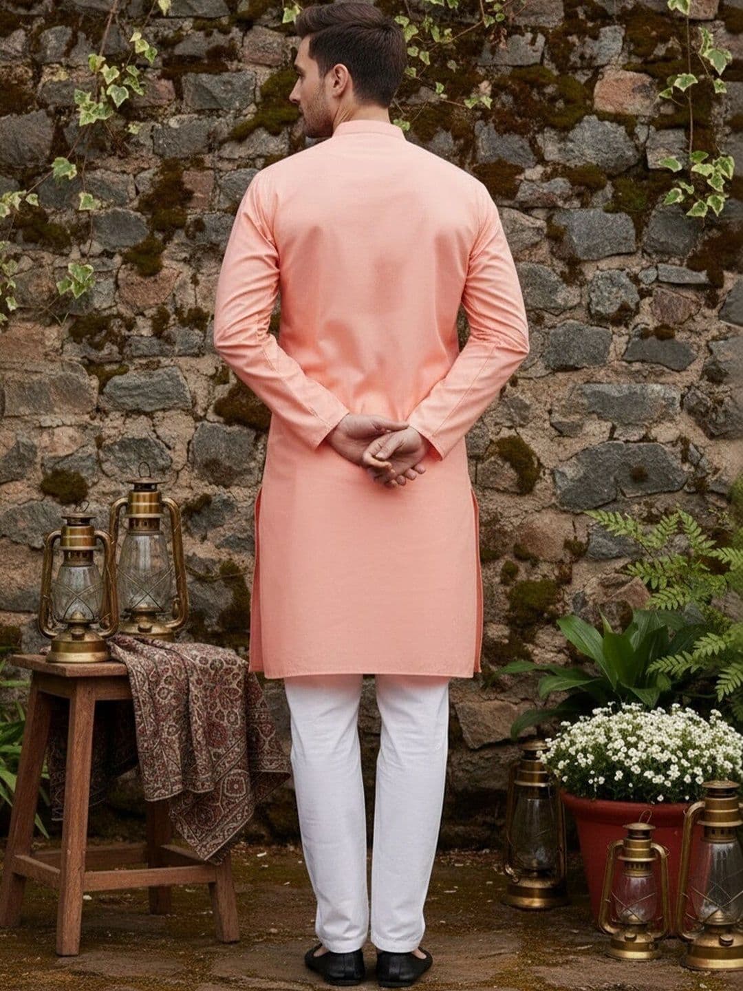 HUZUR Men Kurta thumbnail 4