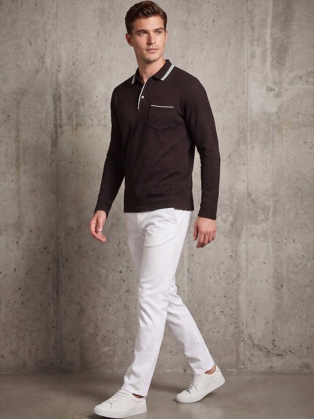 STARFOX Men Polo Collar Pockets T-shirt thumbnail 3