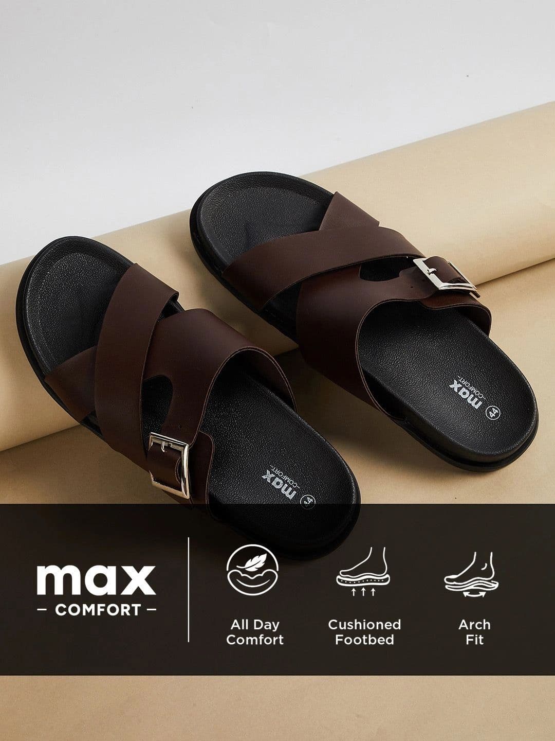 max Men PU Comfort Sandals thumbnail 6