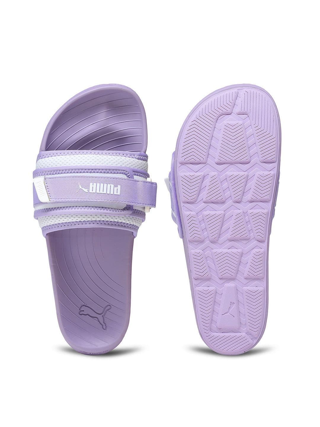 Puma SoftridePro Leadpuff Slip-on Unisex Slider Flip Flops thumbnail 4