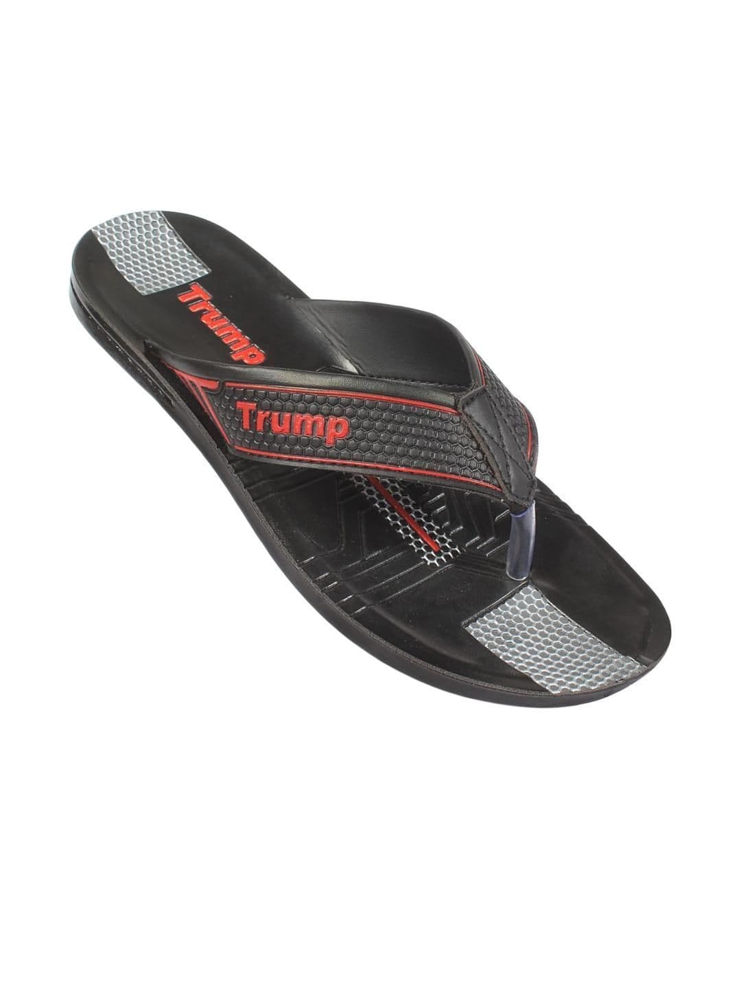 Trump Black PU Flip Flops thumbnail 2