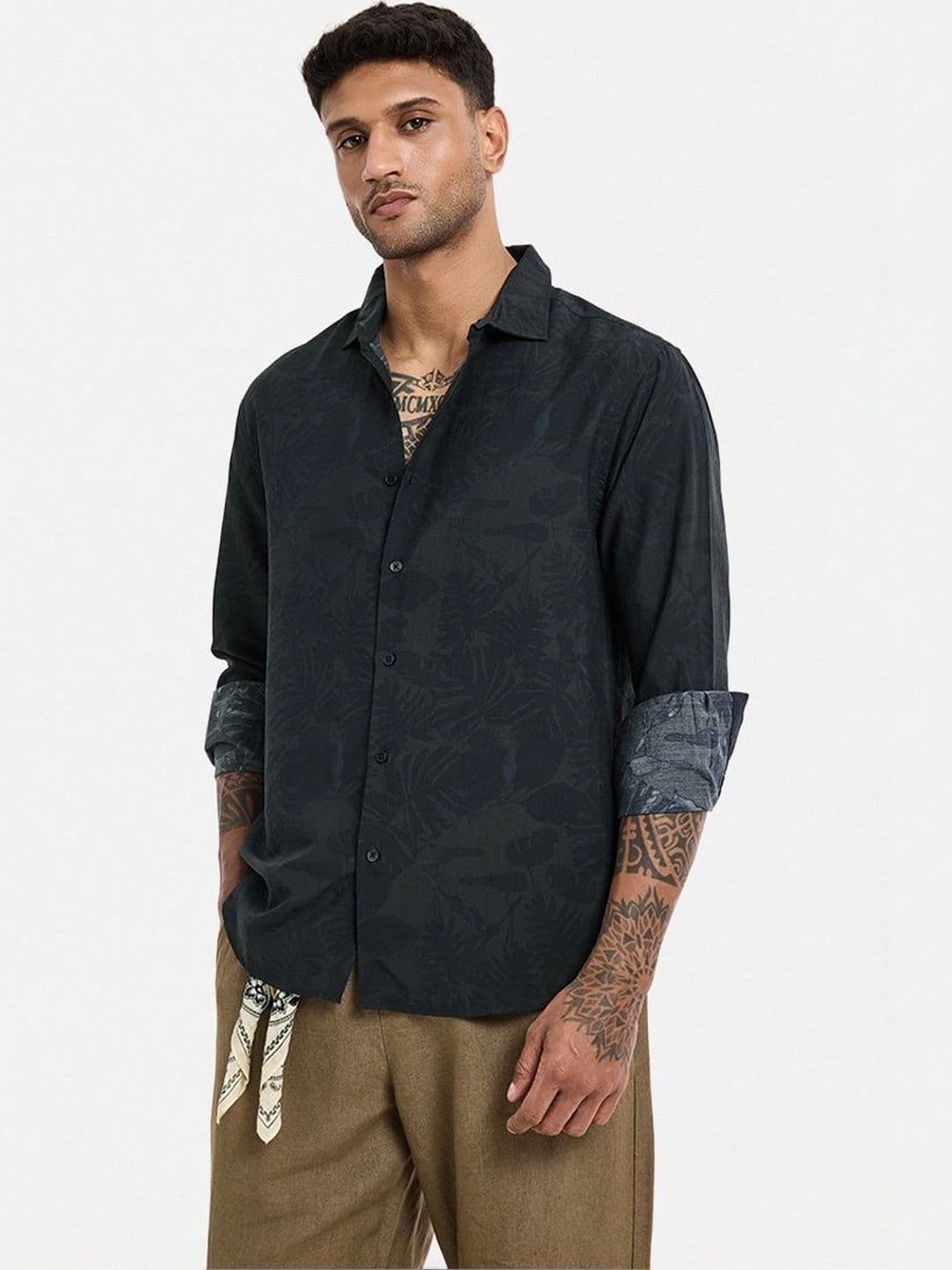 Snitch Men Floral Printed Casual Shirt - view 1
