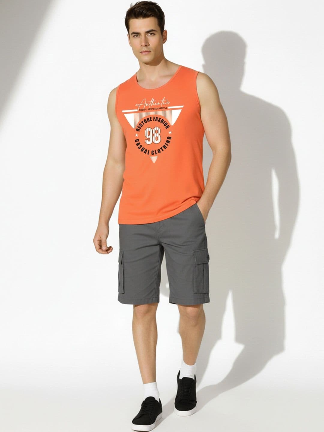 SKY HARBOAR Men Typography 2 Printed T-shirt thumbnail 2