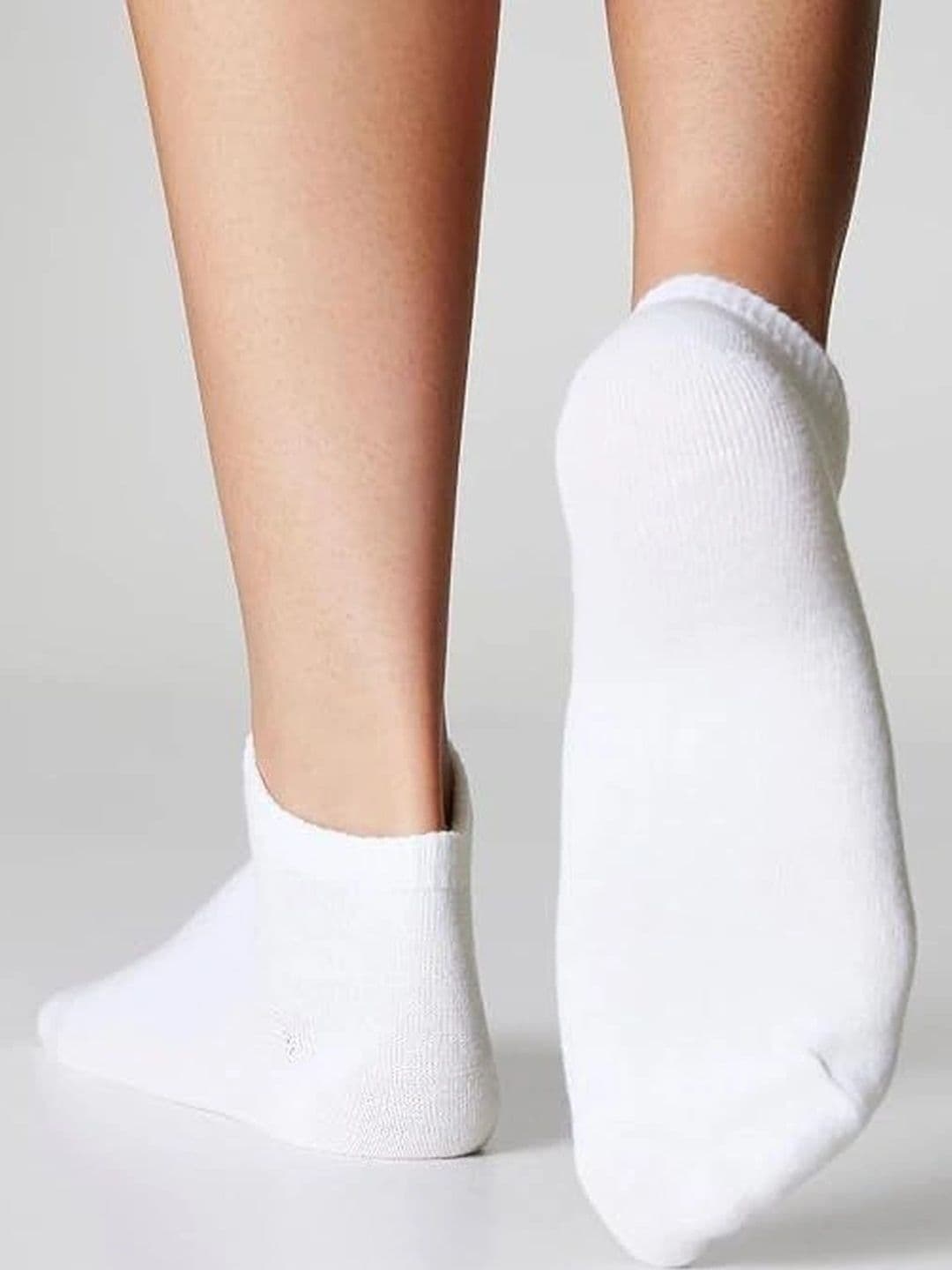 SOSHRE Unisex Pack of 3 Cotton Ankle Length Socks thumbnail 6