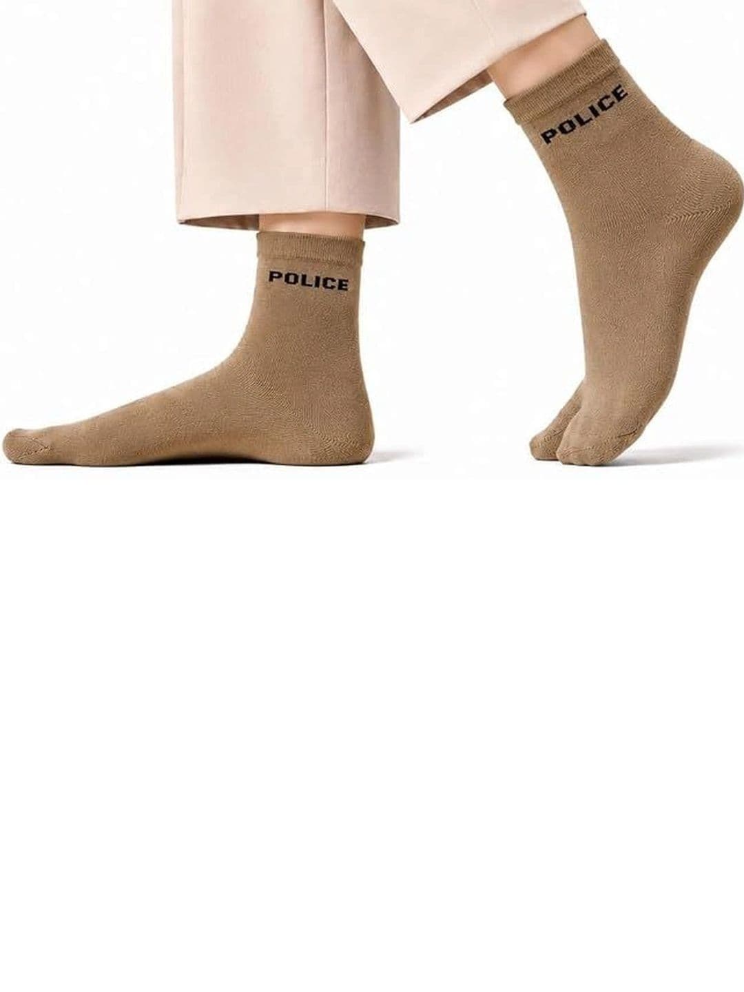 SOSHRE Unisex Pack of 3 Cotton Assorted Above Ankle Socks thumbnail 4