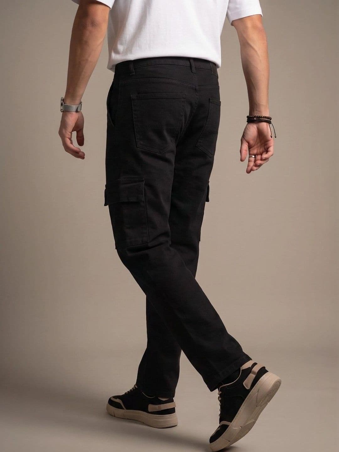 R.Code by The Roadster Life Co. Men Classic Regular Fit Mid-Rise Stretchable Jeans thumbnail 4