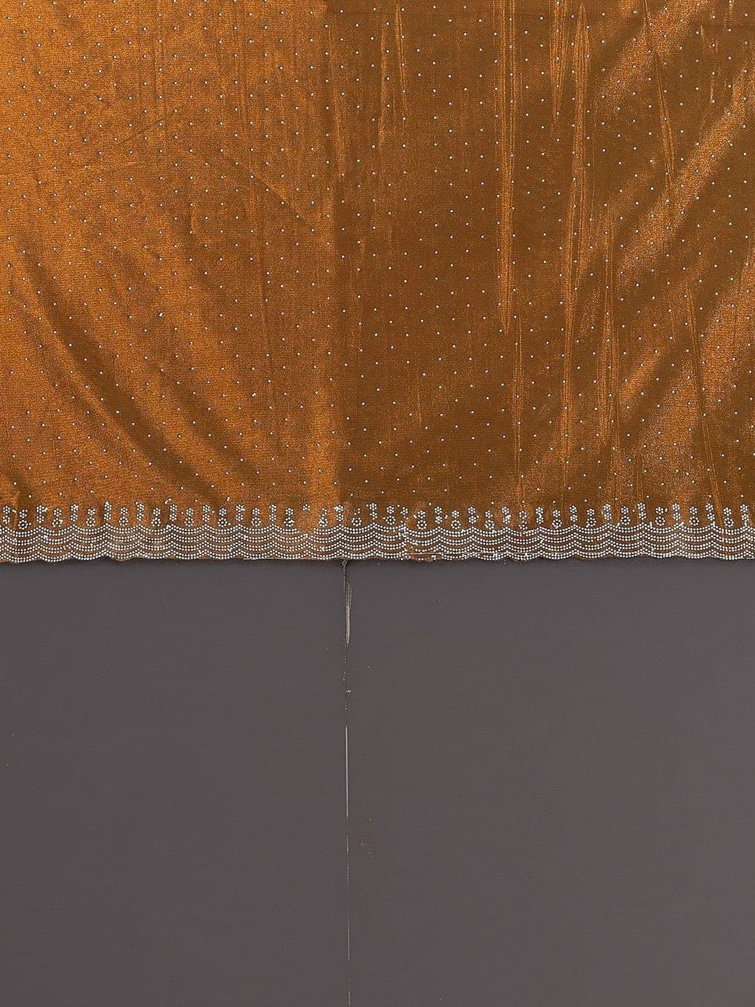 RENBRIZA Embellished Net Saree thumbnail 2
