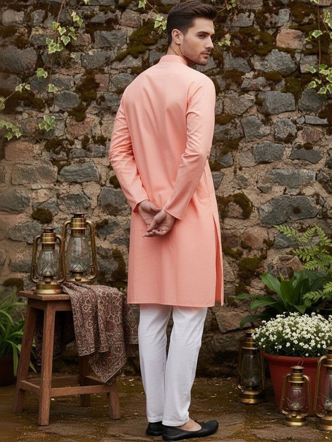 HUZUR Men Kurta thumbnail 5