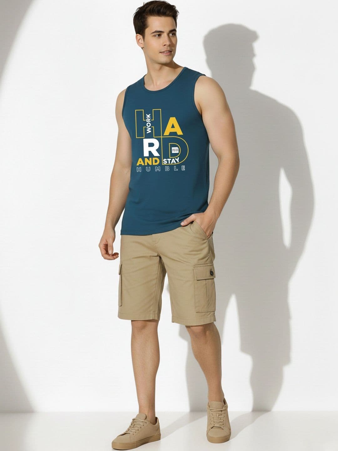 SKY HARBOAR Men Typography 2 Printed T-shirt thumbnail 4