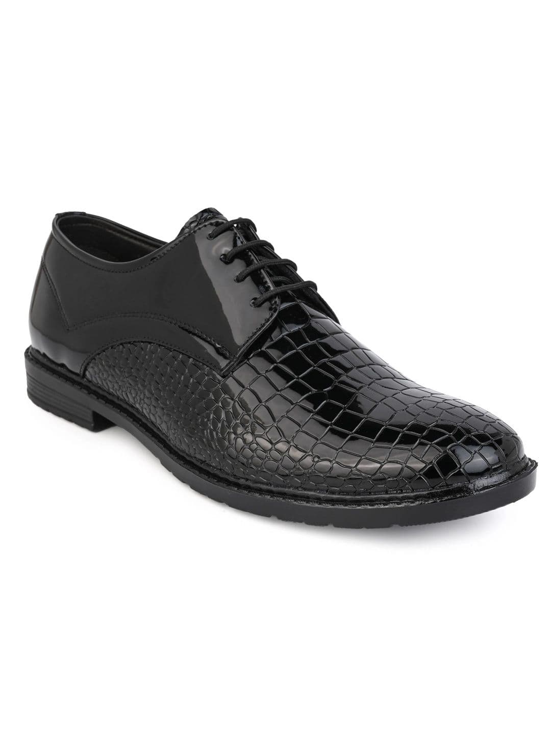 Big Liner Men Synthetic Round Toe Lace-Ups Derbys Formal Shoes thumbnail 7