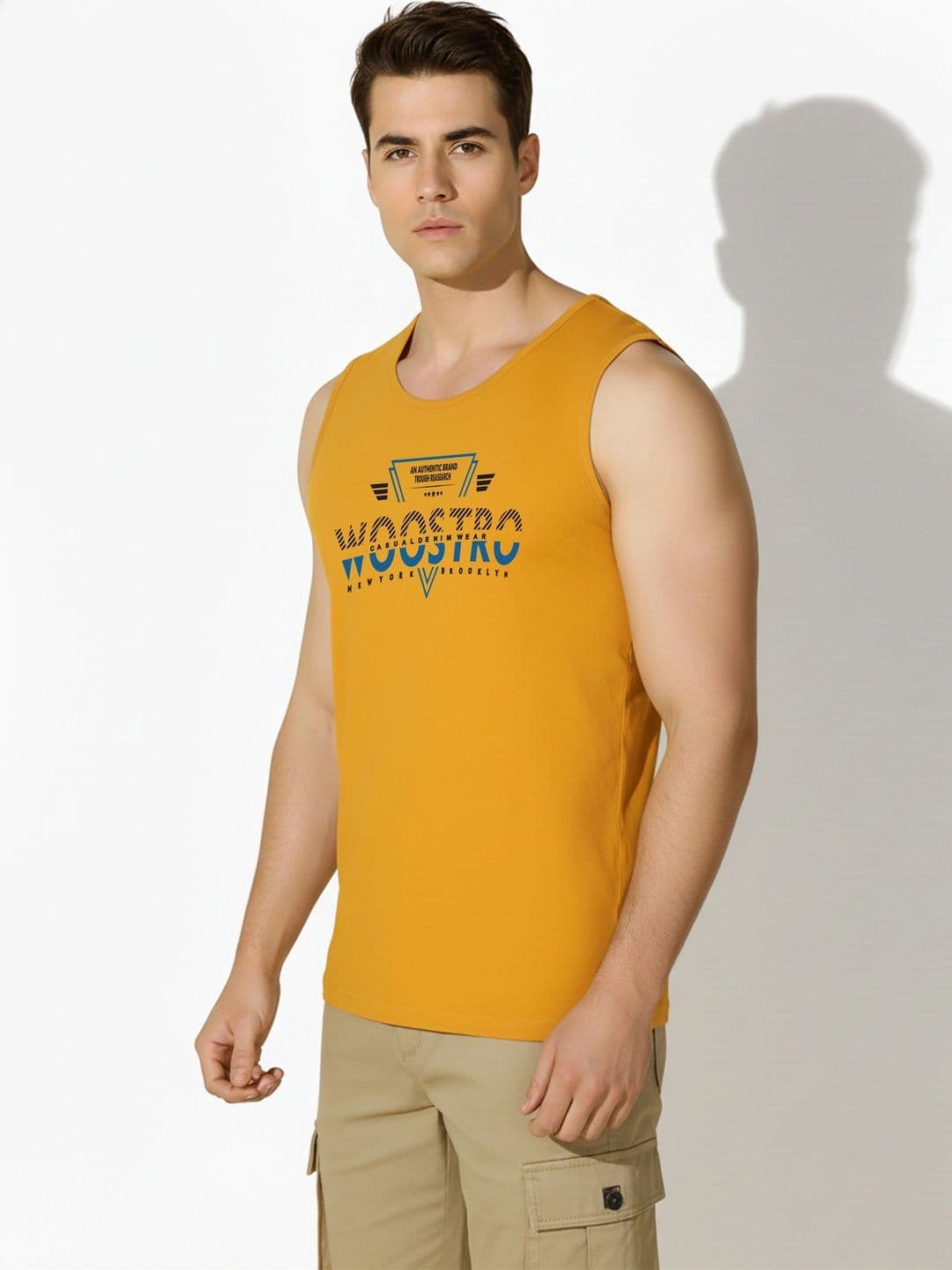 SKY HARBOAR Men Typography 2 Printed T-shirt thumbnail 3