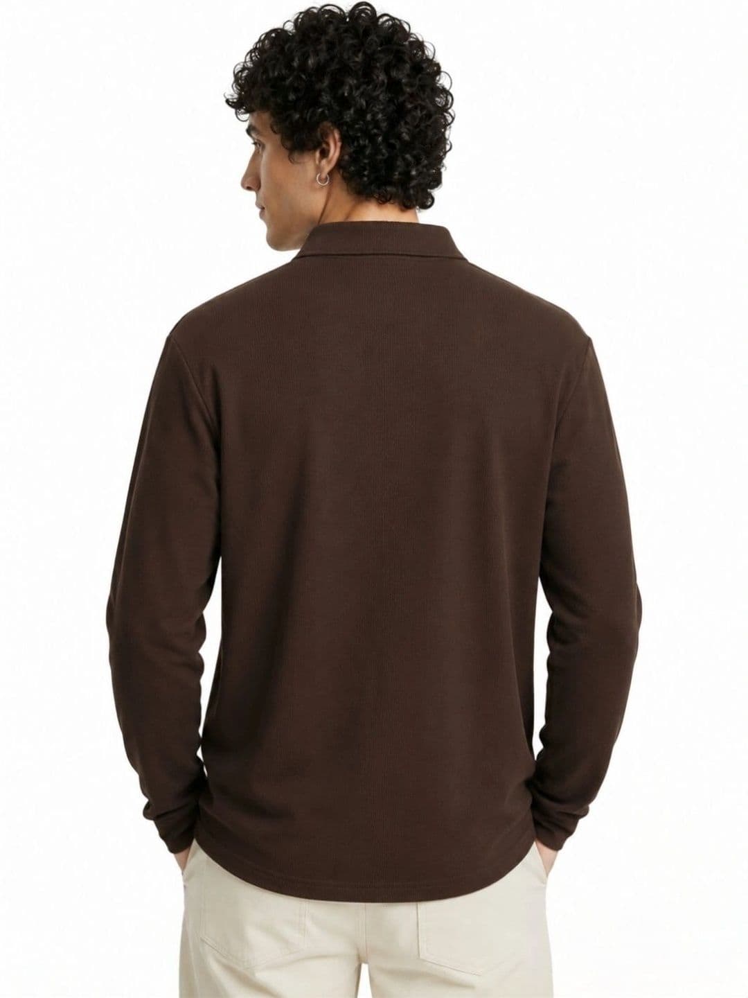 HERE&NOW Men Polo Collar T-shirt thumbnail 3