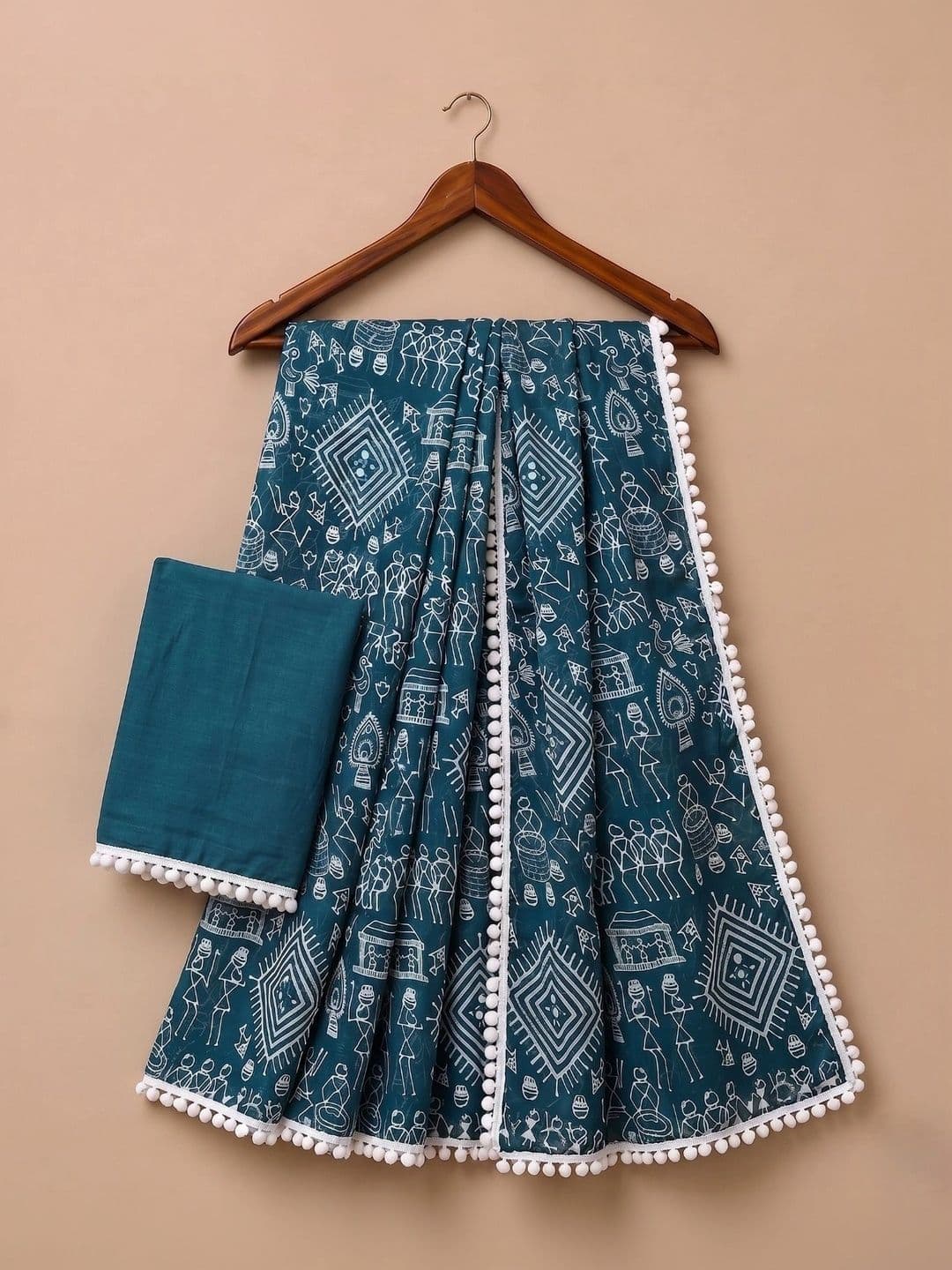 RENBRIZA Poly Georgette Saree thumbnail 3