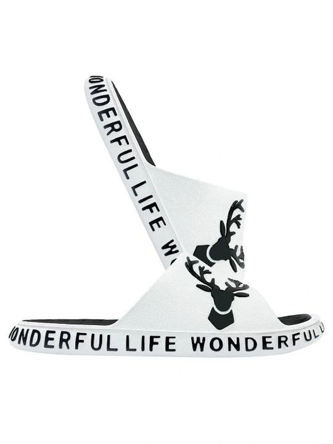 DECONDS Men Printed Sliders thumbnail 5
