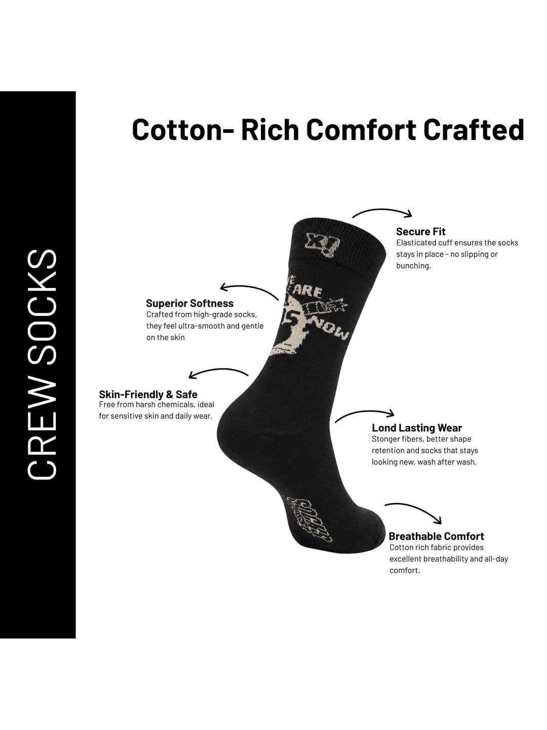 SocksXpress Disney Pixar Toy Story Men Crew Socks Pack of 2 thumbnail 4