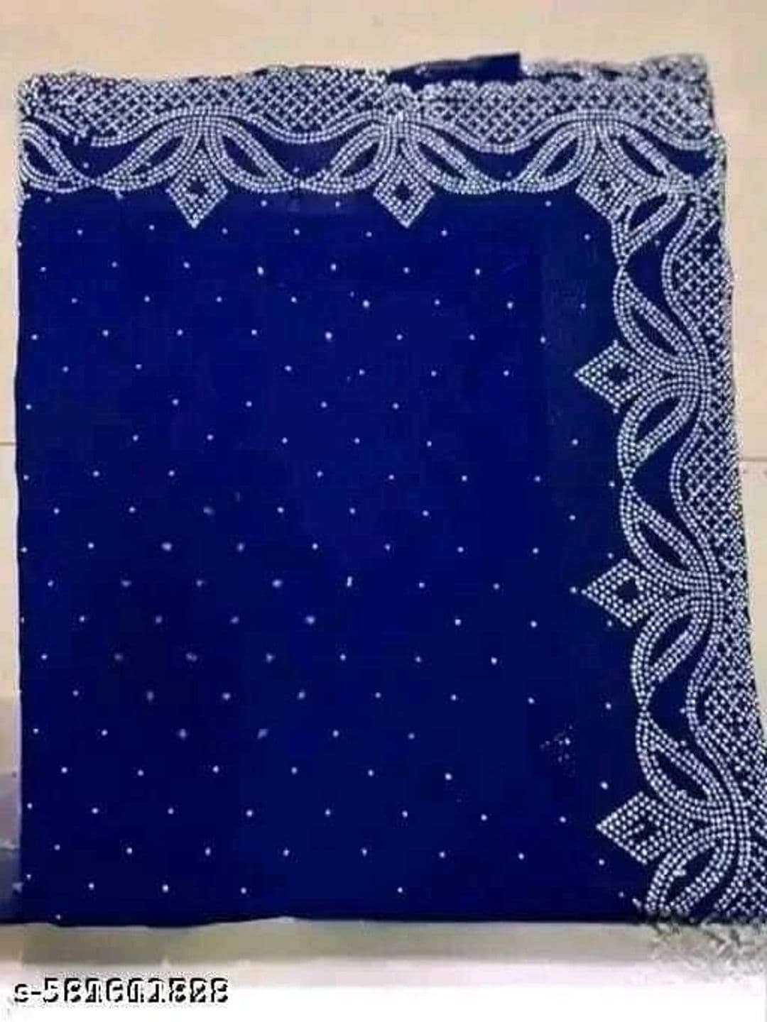 RENBRIZA Poly Georgette Saree thumbnail 4