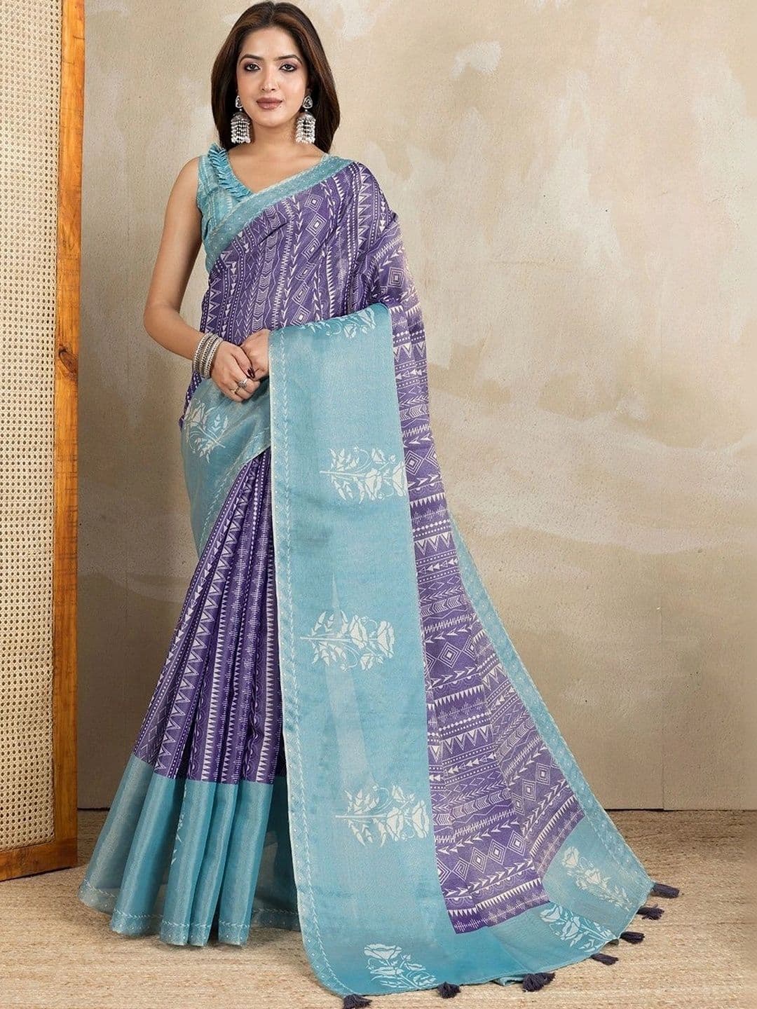 Kesarii Saree - view 1