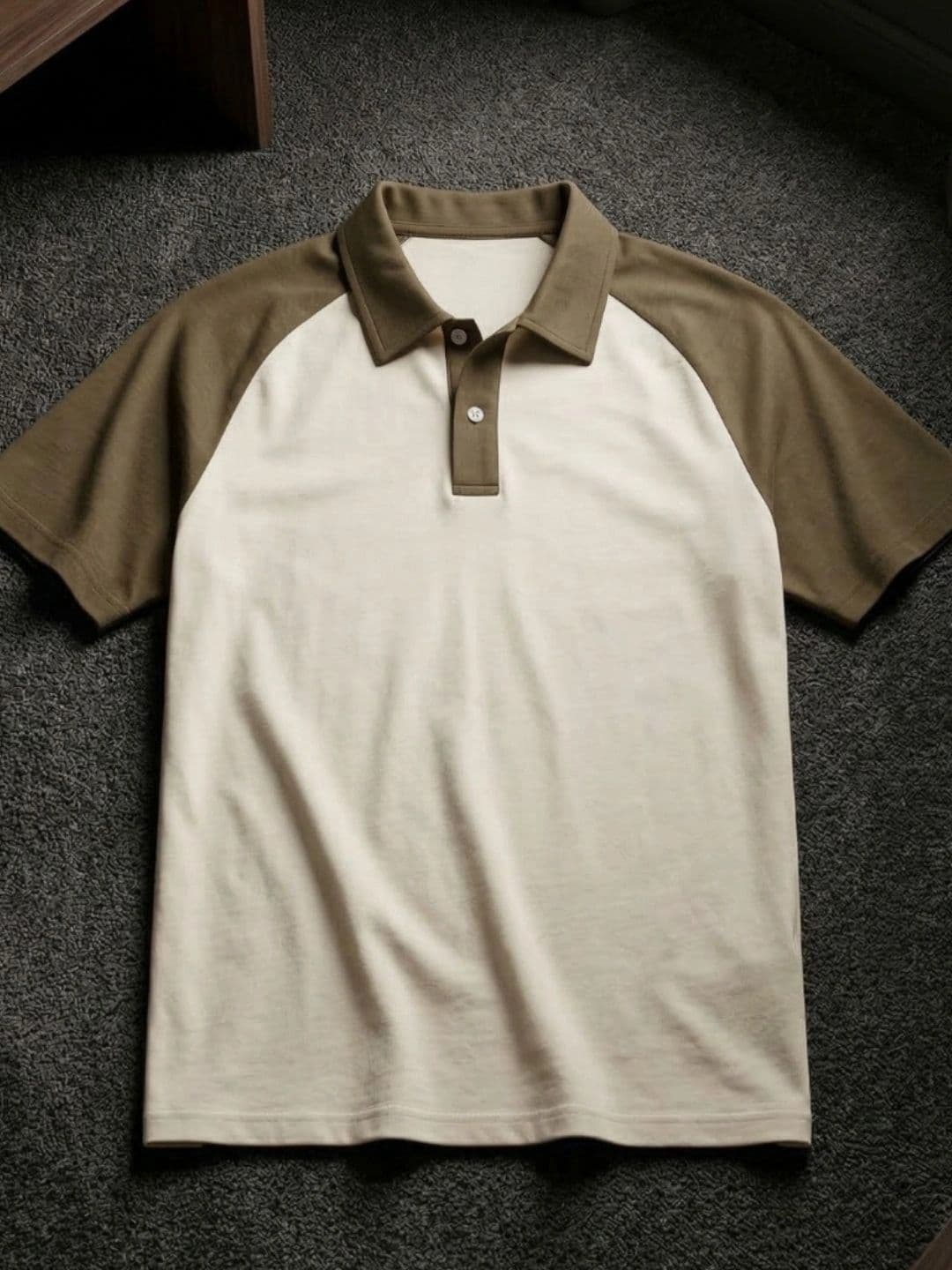 Kook N Keech Men Colourblocked Polo Collar T-shirt thumbnail 2