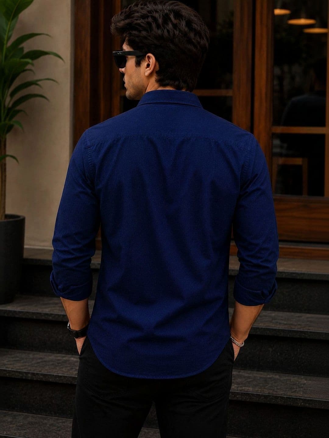 THE BIG ATTIRE Men Classic Casual Shirt thumbnail 2