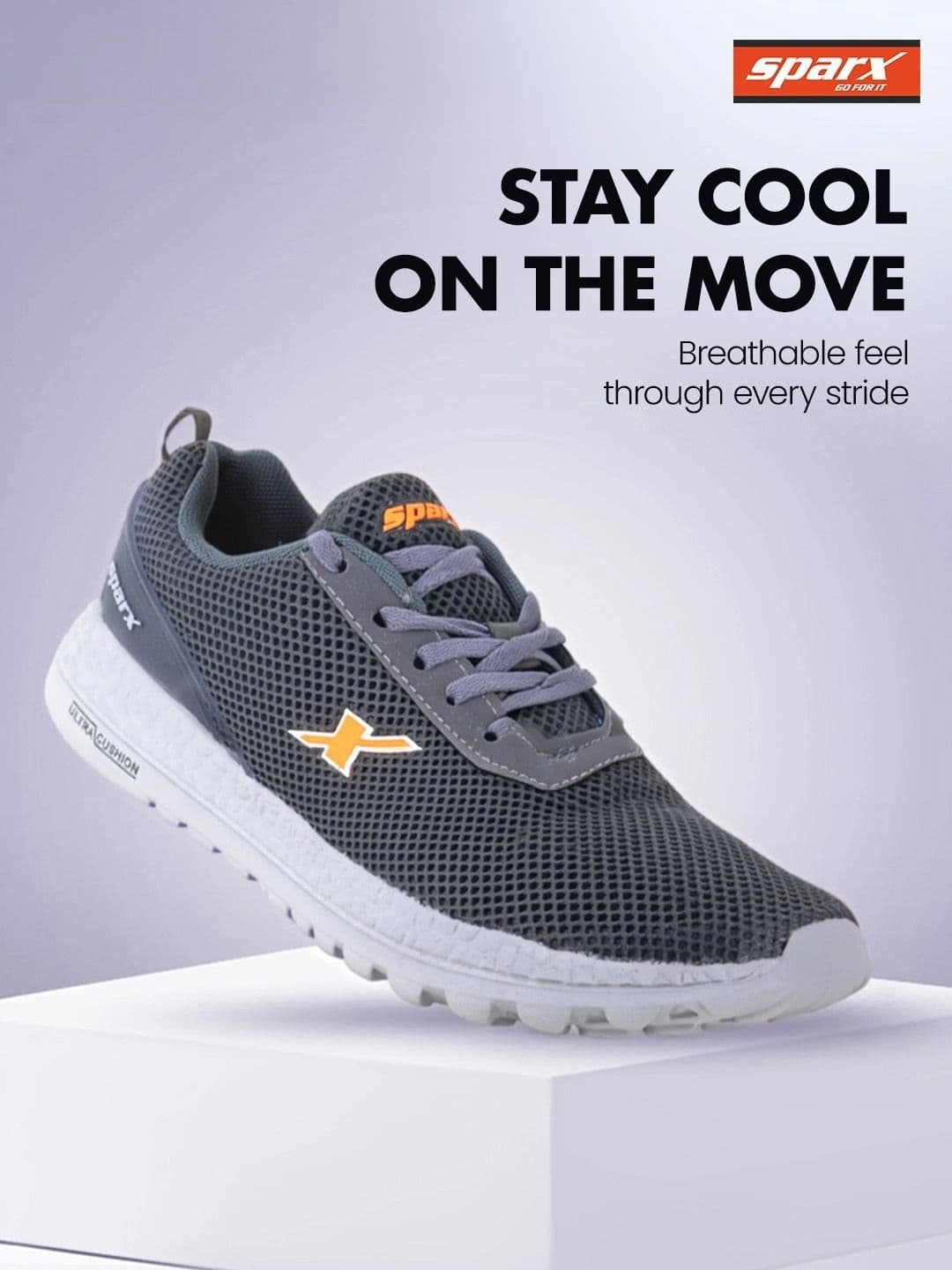 Sparx Men Mesh Sports Non-Marking Shoes thumbnail 4
