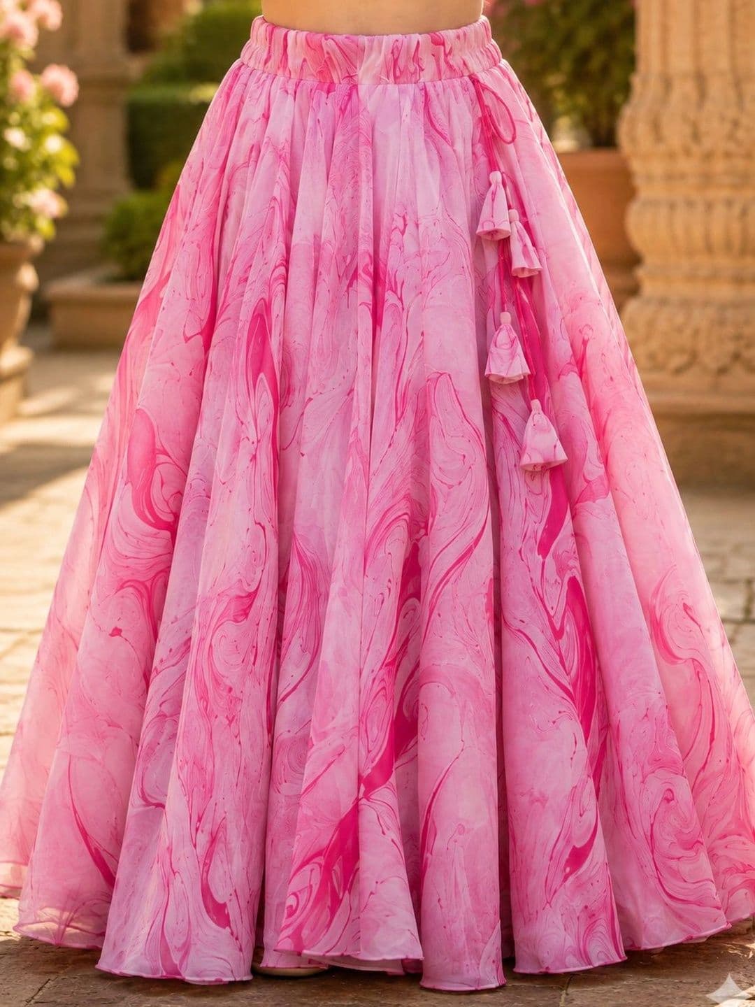 Sangria Girls Ready to Wear Lehenga & thumbnail 6