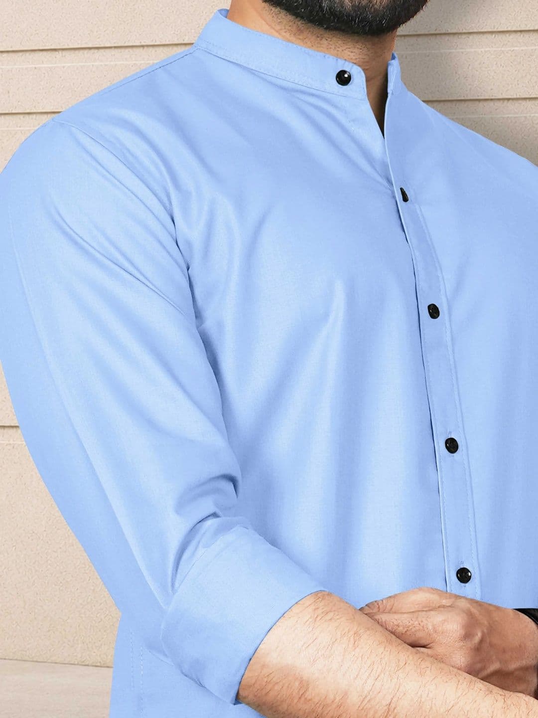 VeBNoR Men Solid Standard Fit Casual Shirt thumbnail 4