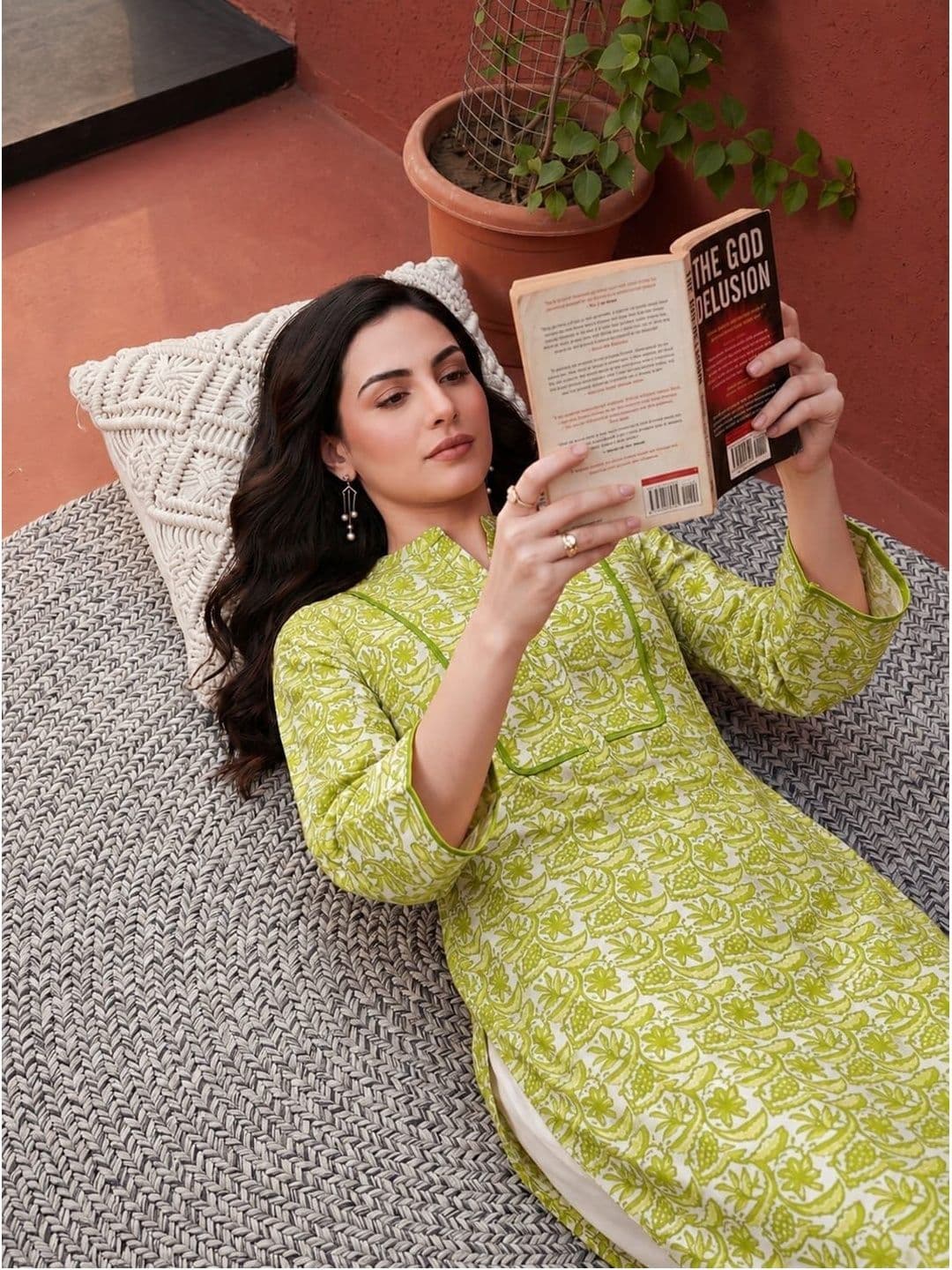 Anouk Women Floral Printed Kurta - view 1