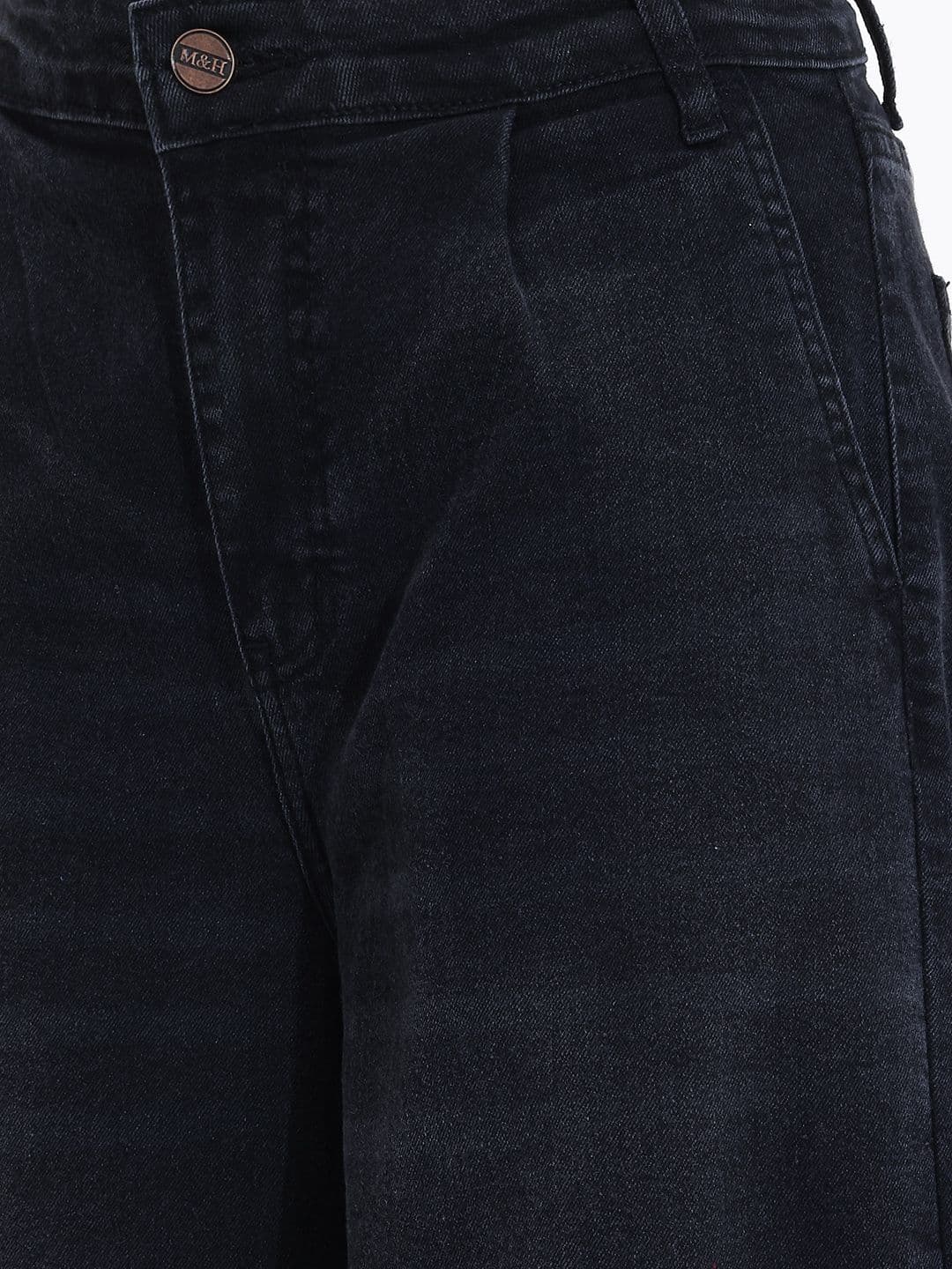Mast & Harbour Women Wide Leg Fit Stretchable Jeans thumbnail 2