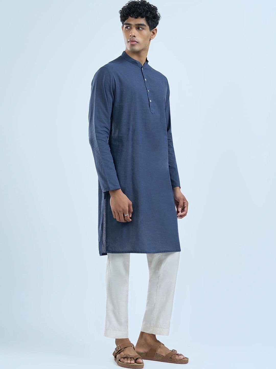 indus route by Pantaloons Men Kurta thumbnail 4