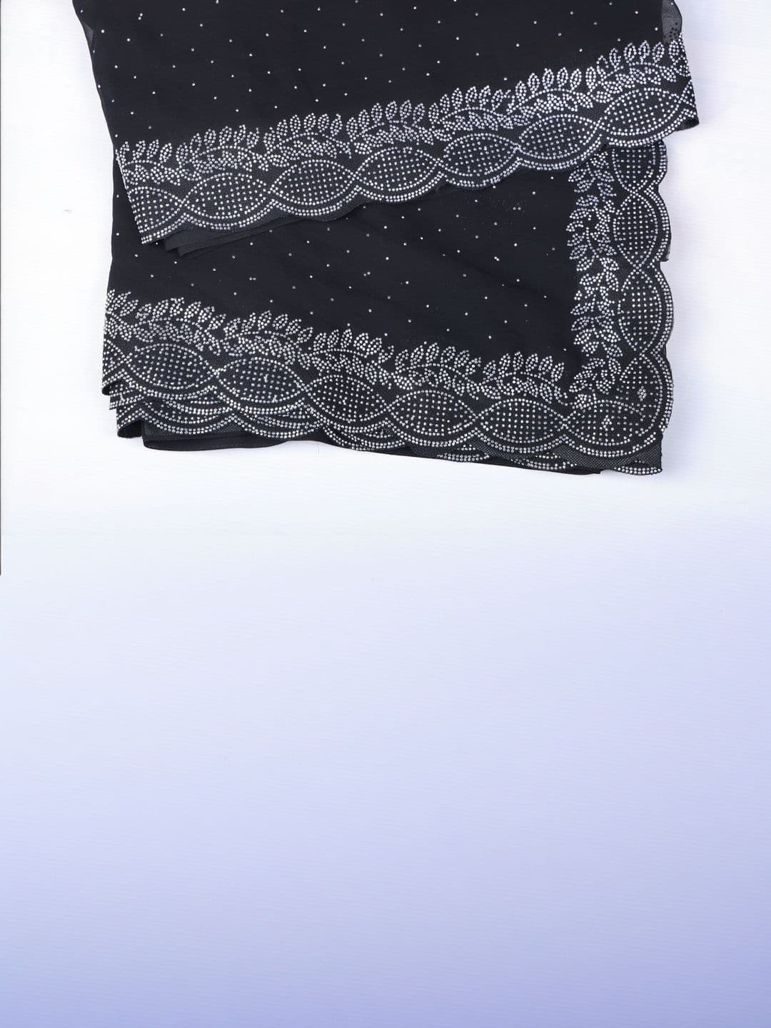 RENBRIZA Poly Georgette Saree thumbnail 2