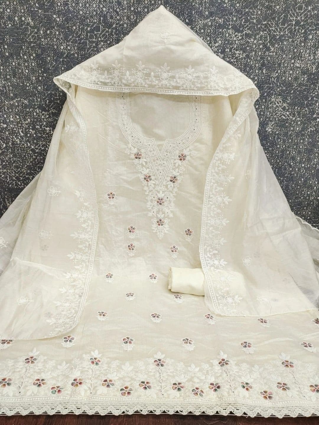 SYS Brand - Shop Your Style Embroidered Unstitched Dress Material thumbnail 3