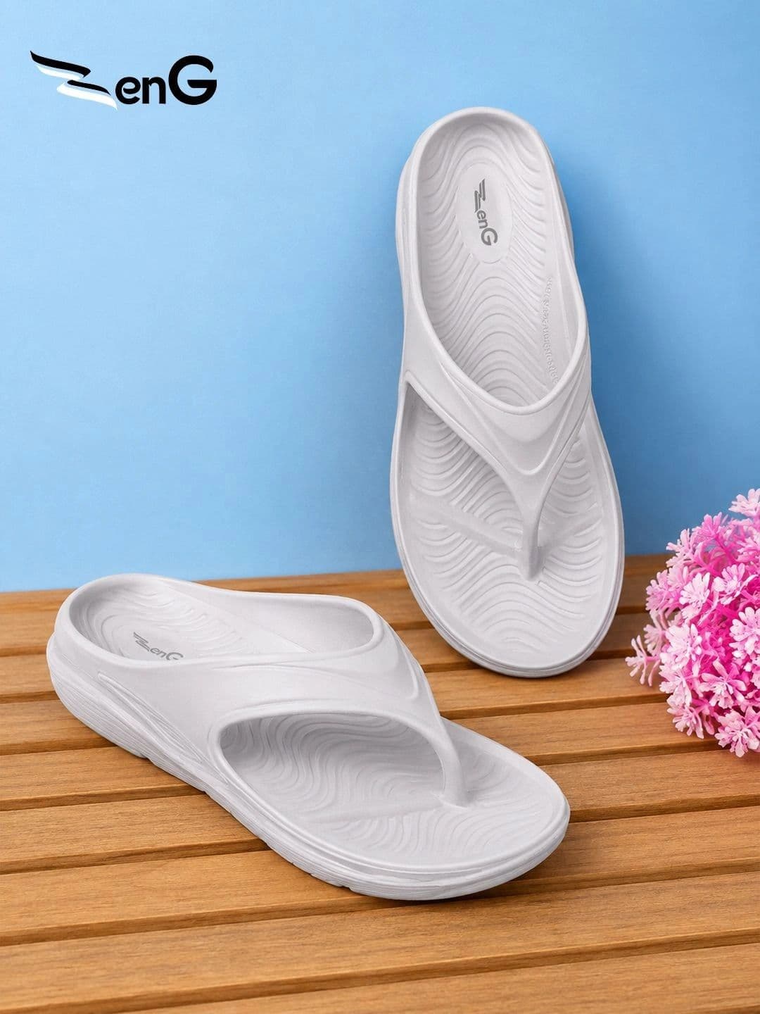 ZENG Men Thong Flip-Flops - view 1
