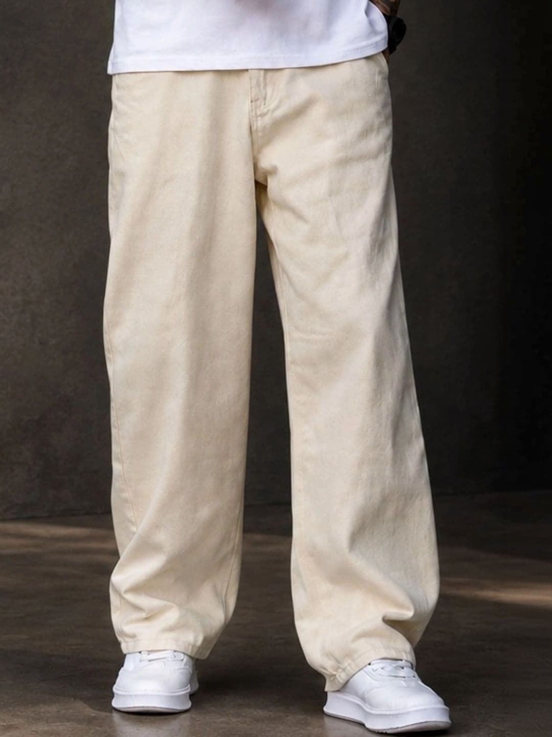 BREXX Men Jean Straight Fit Mid-Rise Stretchable Jeans - view 1