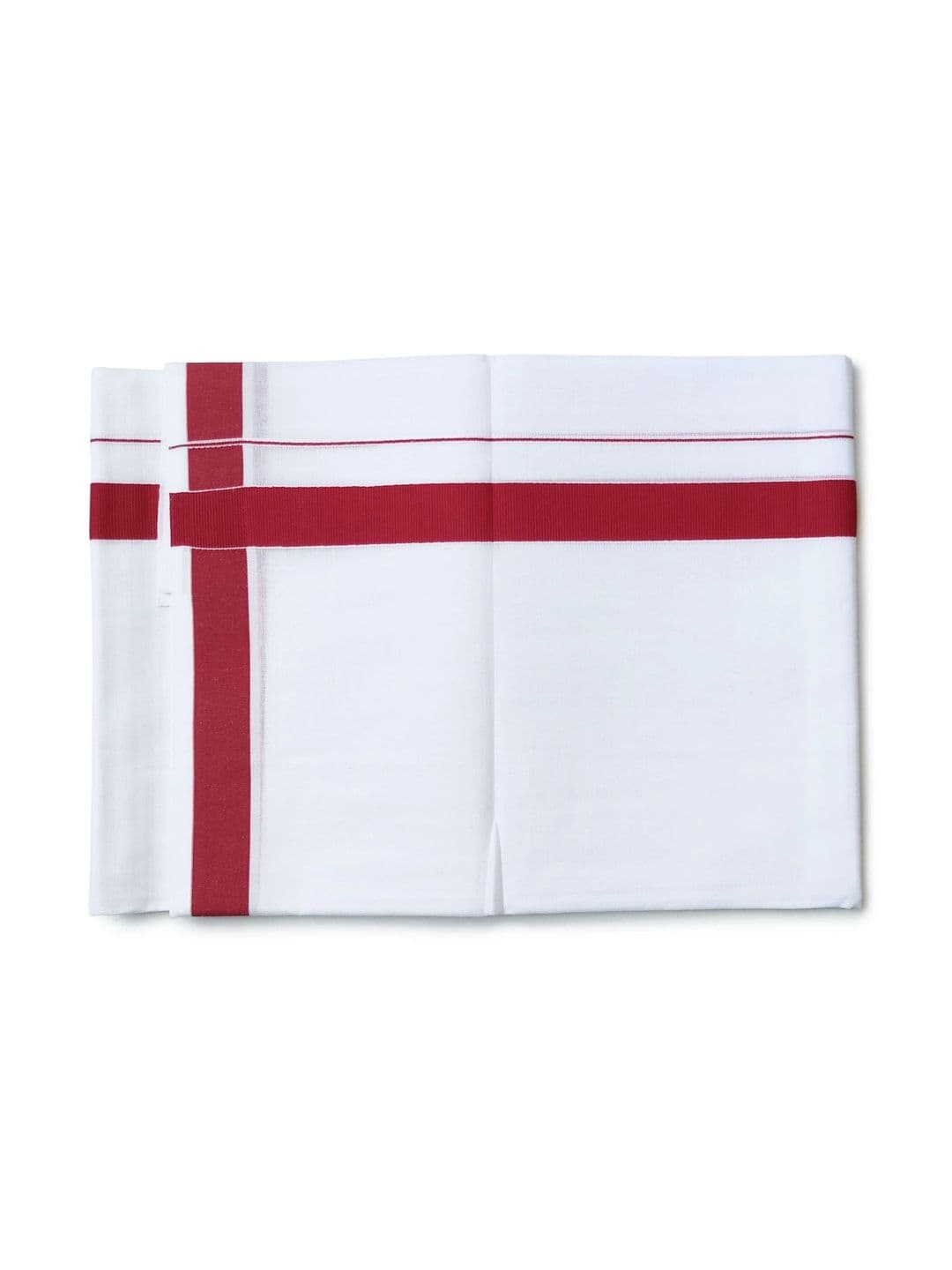 CHITHRA FABRICS Men Striped Cotton Dhoti Dhotis - view 1