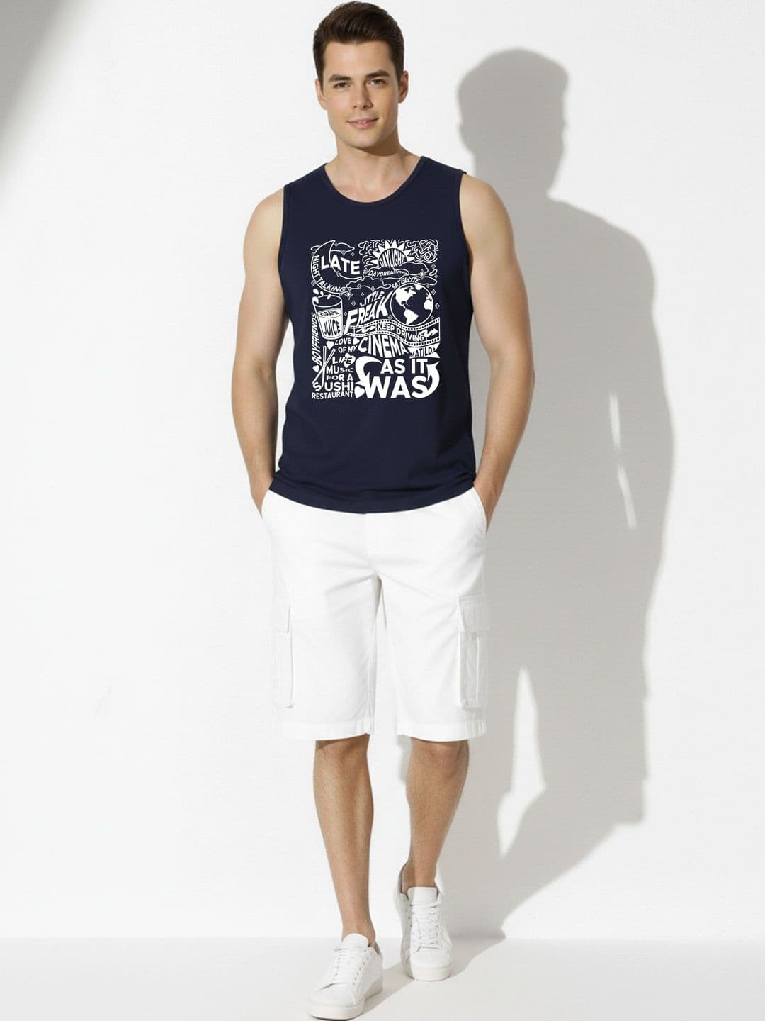 SKY HARBOAR Men Typography 2 Printed T-shirt thumbnail 5