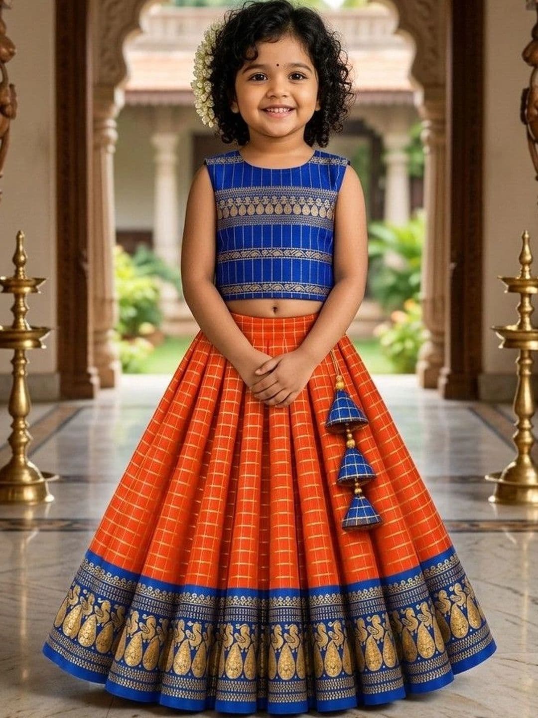 Xepon Girls Ready to Wear Lehenga & - view 1