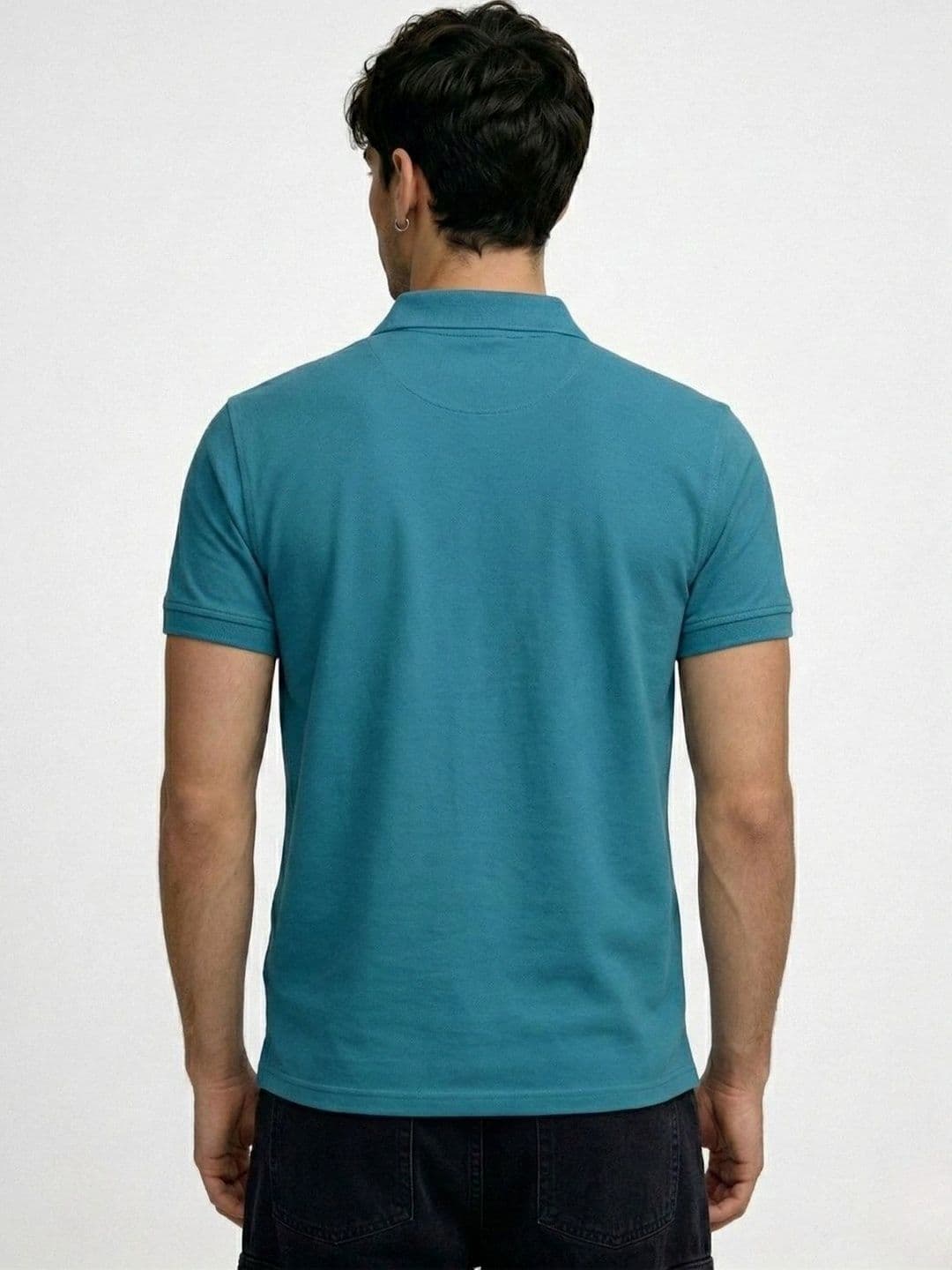 HERE&NOW Men Polo Collar T-shirt thumbnail 5