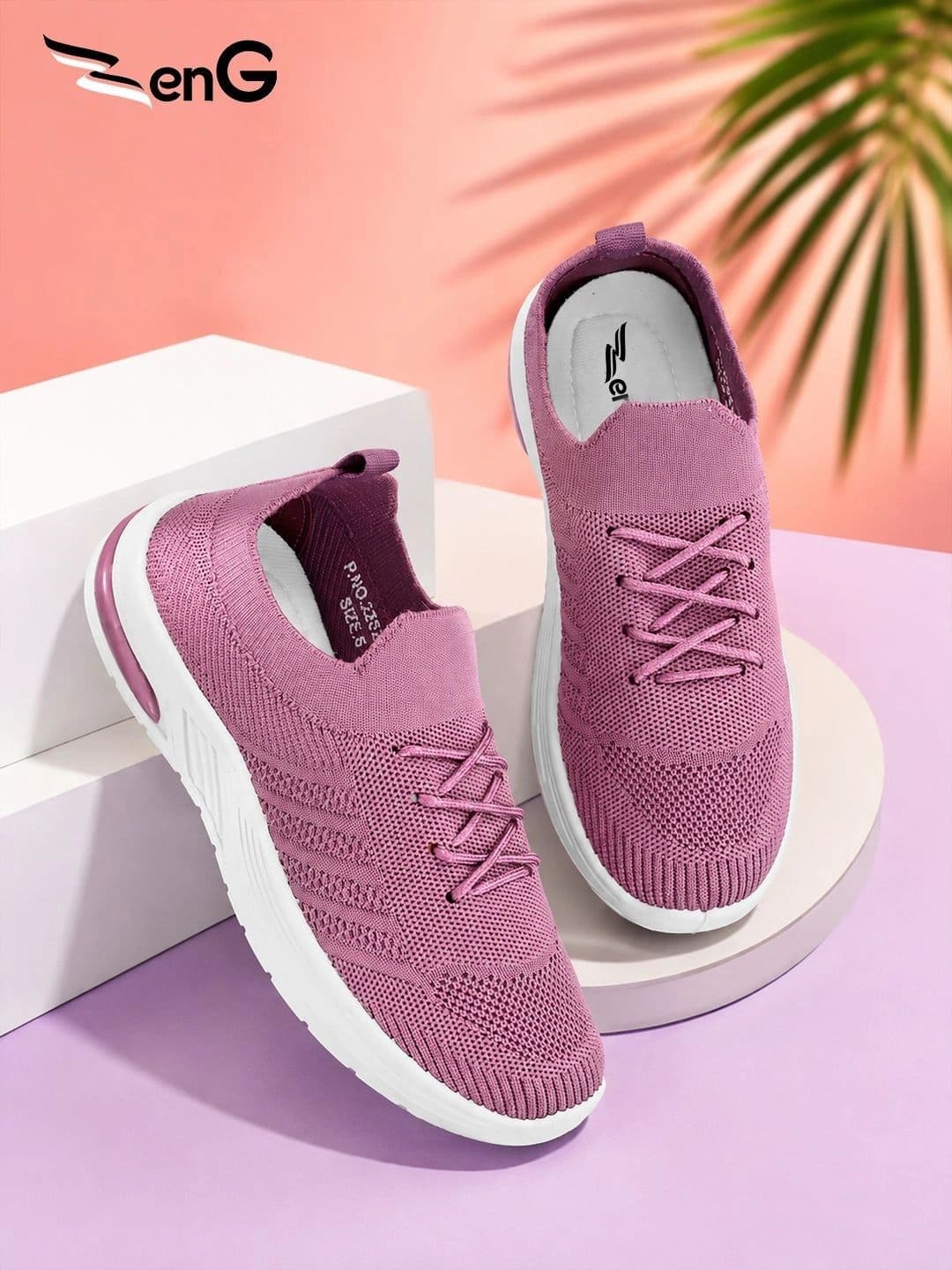 ZENG Women Mesh Walking Non-Marking Shoes - view 1