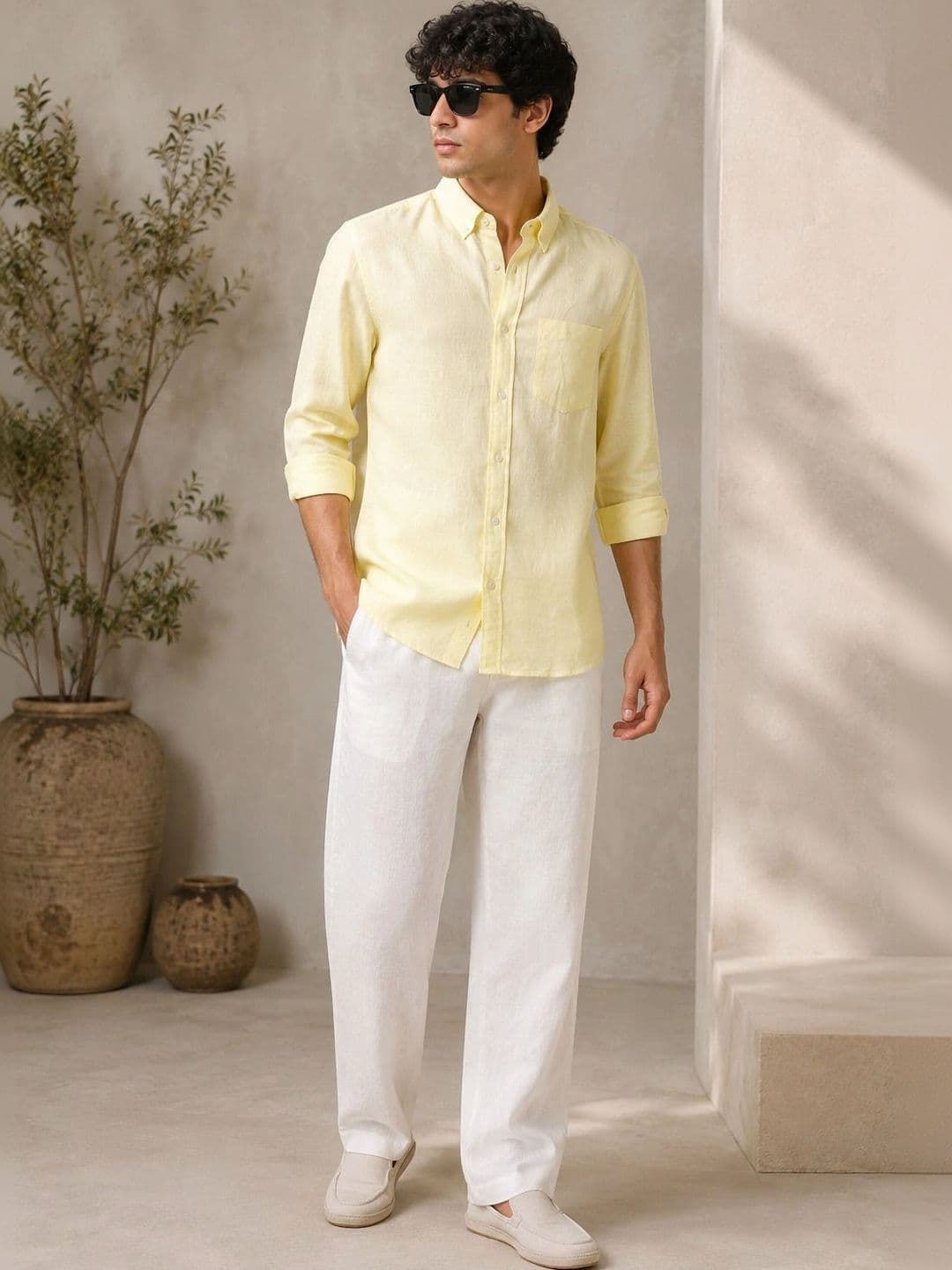 HERE&NOW Men Standard Slim Fit Casual Shirt thumbnail 6