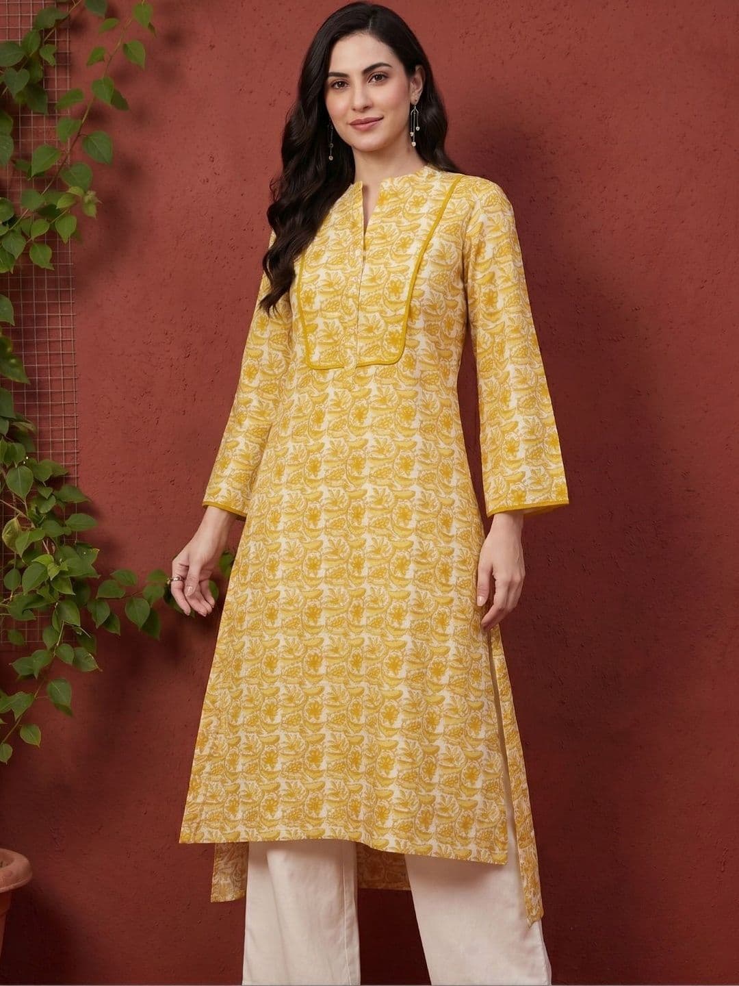 Anouk Women Ethnic Motifs Printed Kurta thumbnail 6