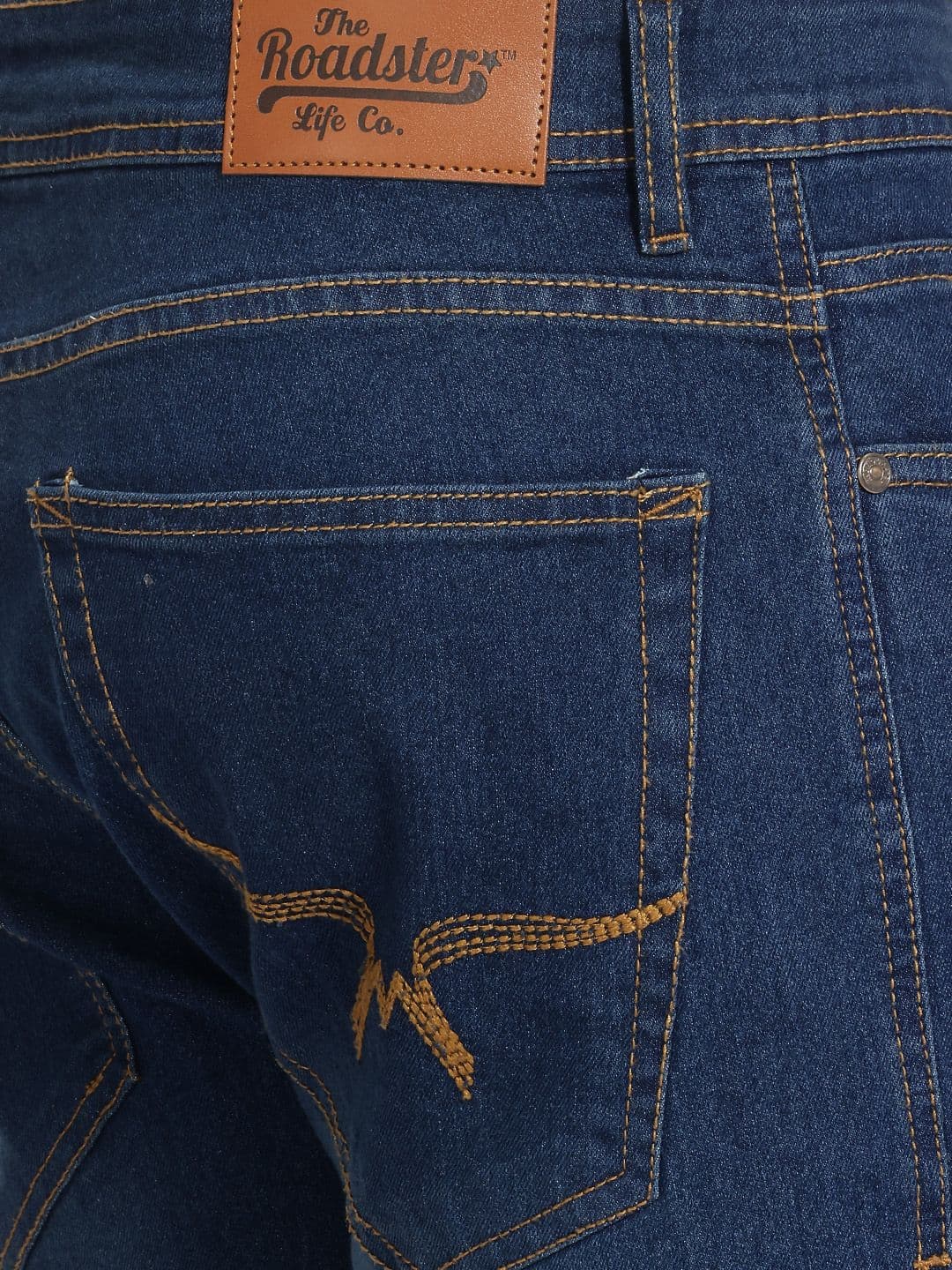 The Roadster Life Co. Men Slim Fit Light Fade Jeans thumbnail 5