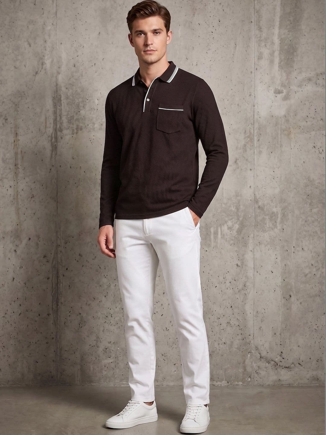 STARFOX Men Polo Collar Pockets T-shirt thumbnail 5
